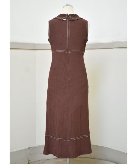 mn.Refaire - cocoa dress