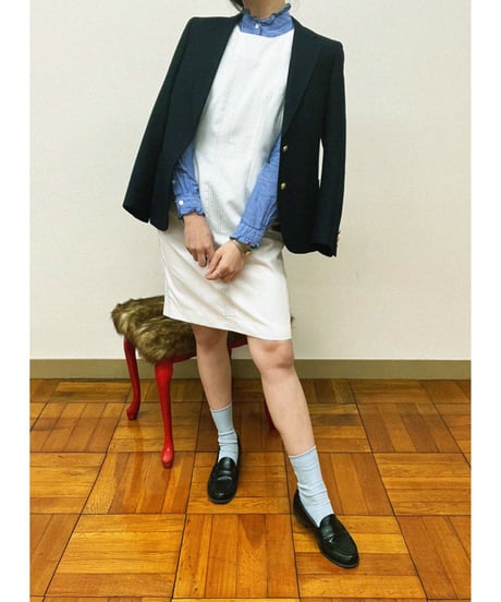 mn. Refaire - white basic dress