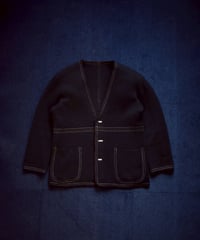 mn.Refaire - file-pillow cardigan
