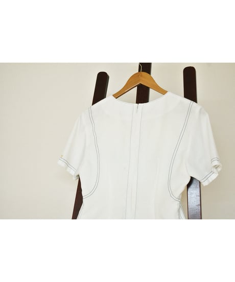 mn. Refaire - white basic dress