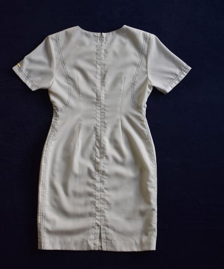 mn. Refaire - white basic dress