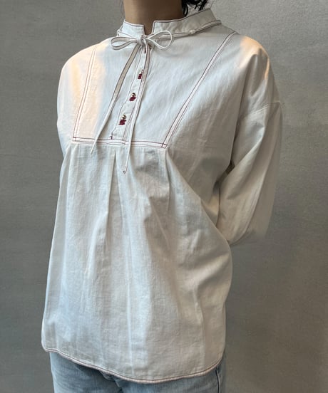 mn. Ordinaire - ribbon-tie blouse