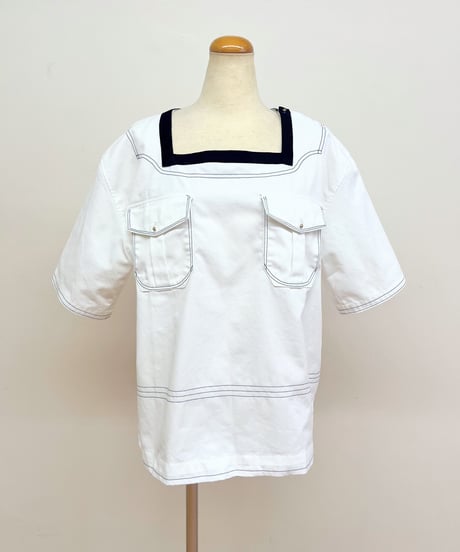 mn.Refaire - military sailor's shirt (PRT)