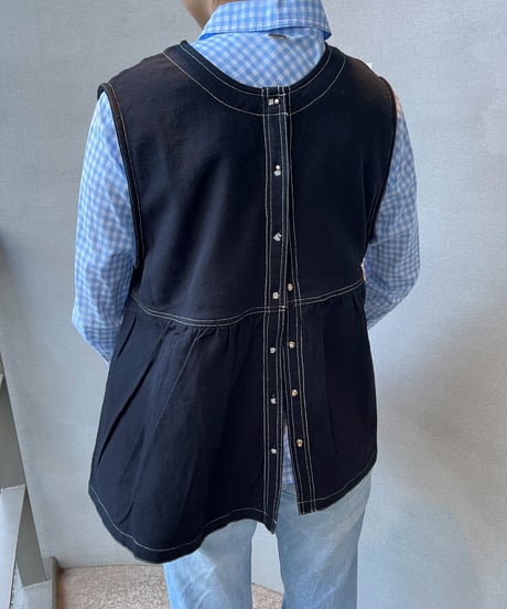 mn. Ordinaire - 2way black vest