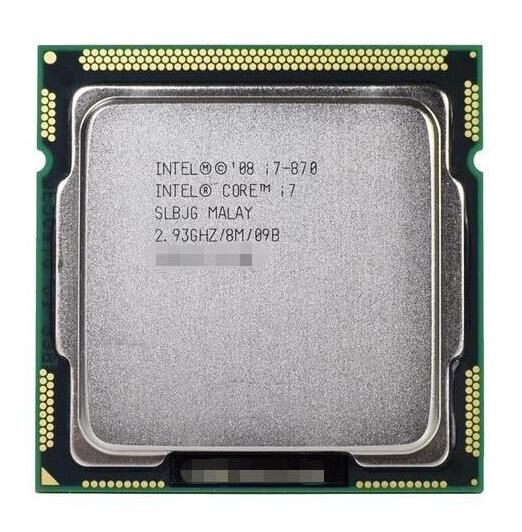 インテル Core i7-870 プロセッサー 2.93GHz 8M LGA1156 複数有