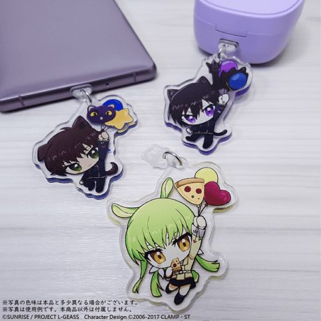 「コードギアス 反逆のルルーシュ」USB Type-C 対応 コネクタチャーム