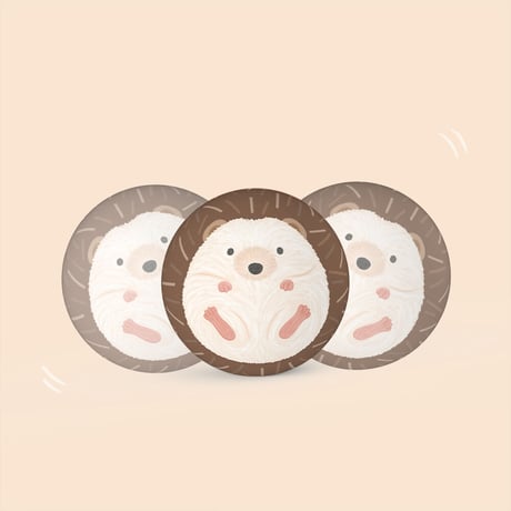 貯金ボールパズル - ハリネズミ