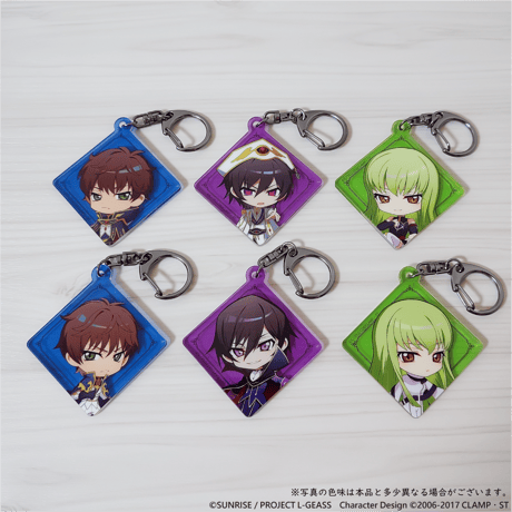 「コードギアス 反逆のルルーシュ」トレーディングアクリルキーホルダー