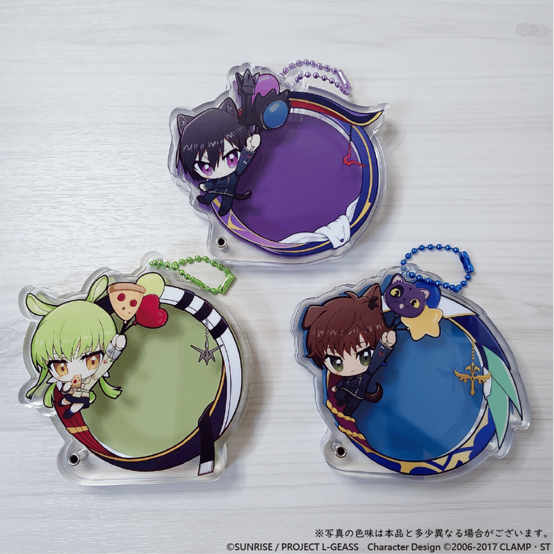 コードギアス 反逆のルルーシュ」アクリル缶バッジケース | MiLO