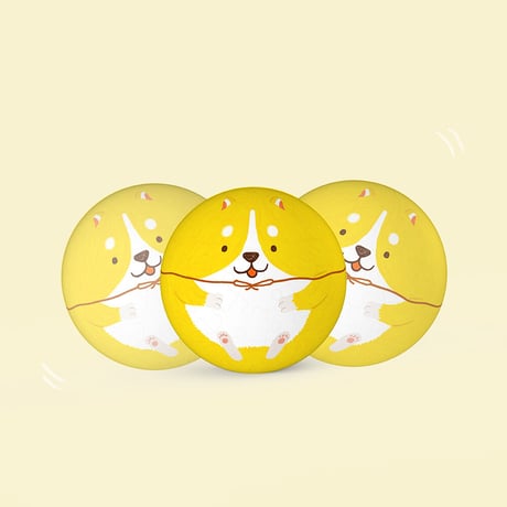 貯金ボールパズル - コーギー