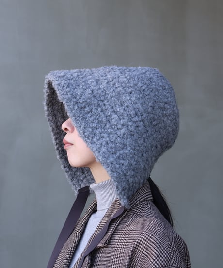 Bonnet ワイド（color グレー）/ 選べるリボン