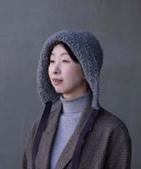 Bonnet ワイド（color グレー）/ 選べるリボン