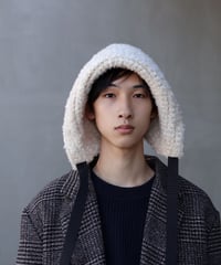 Bonnet ワイド（color オフホワイト）/ 選べるリボン