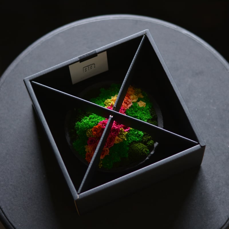 花山＿ときわ山（プリザーブドフラワー） | 雨 / ame art products