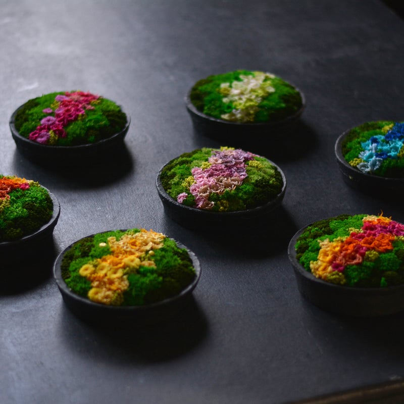 花山＿ときわ山（プリザーブドフラワー） | 雨 / ame art products