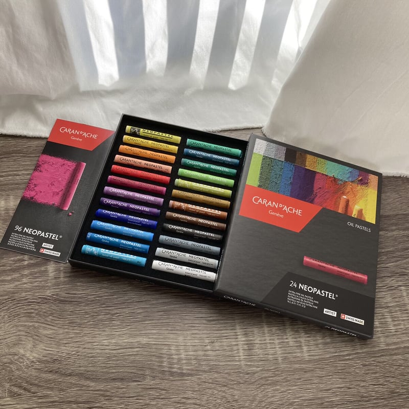 カランダッシュ NEOPASTEL 24色セット 未使用 CARAN D'ACHE NEOPASTEL