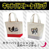 キャンバストートバッグ