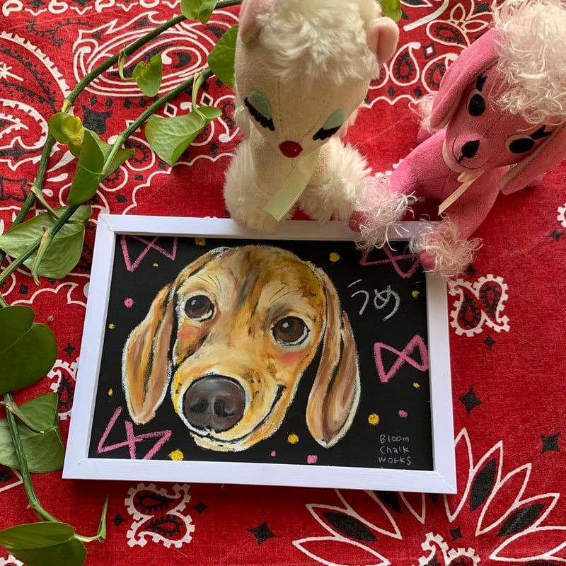わんこ似顔絵yoko様依頼用 うちの子似顔絵 | うちの子マーケット