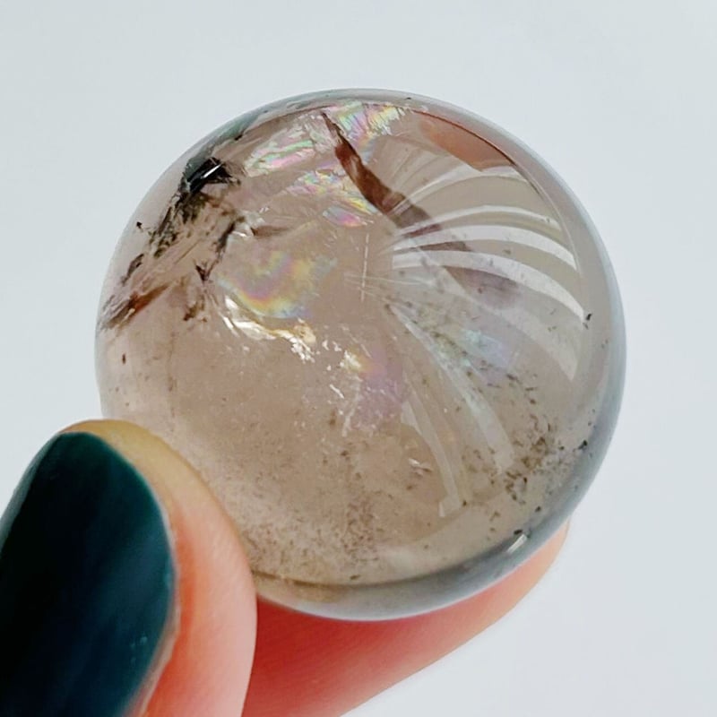 スモーキーアイリスクォーツ スフィア(B) | NEROLI CRYSTAL スモーキーアイリスクォーツ スフィア(B) | NEROLI CRYSTAL