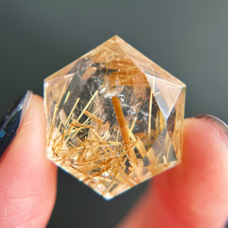 虹入り】ルチルクォーツ ヘキサゴン×ヘキサグラム | NEROLI CRYSTAL 虹入り】ルチルクォーツ ヘキサゴン×ヘキサグラム | NEROLI CRYSTAL