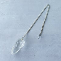 【虹入り】ヒマラヤ水晶 ペンデュラム(8)