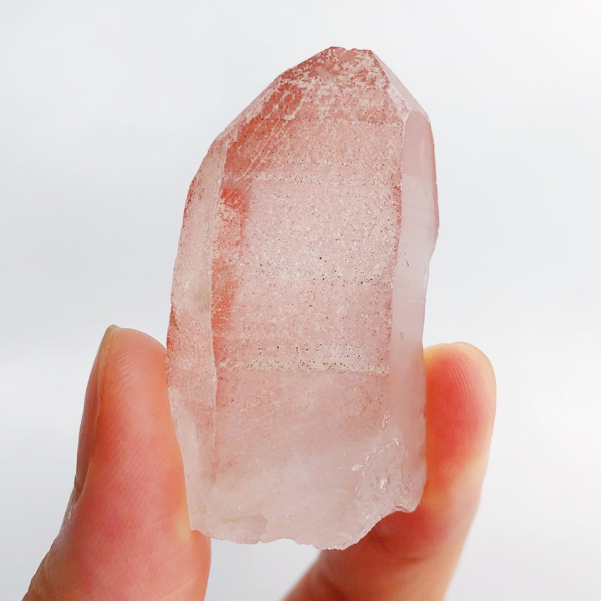 ディープピンクレムリアンシード ディアマンティーナ産 天然石 水晶 鉱物 一点物 ディープピンクレムリアンシード ディアマンティーナ産 天然石