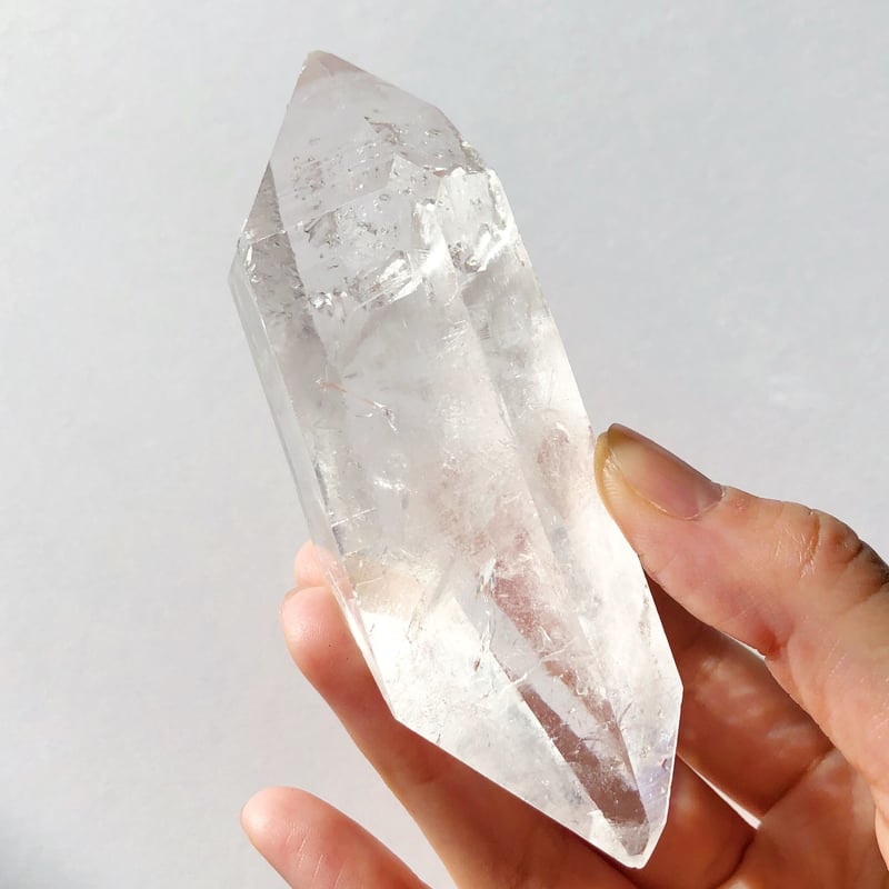 レムリアンシードクリスタル　DT　ダブルターミネーテッド 貫通 DT クリスタル付きダブル ターミネーテッド レムリアン