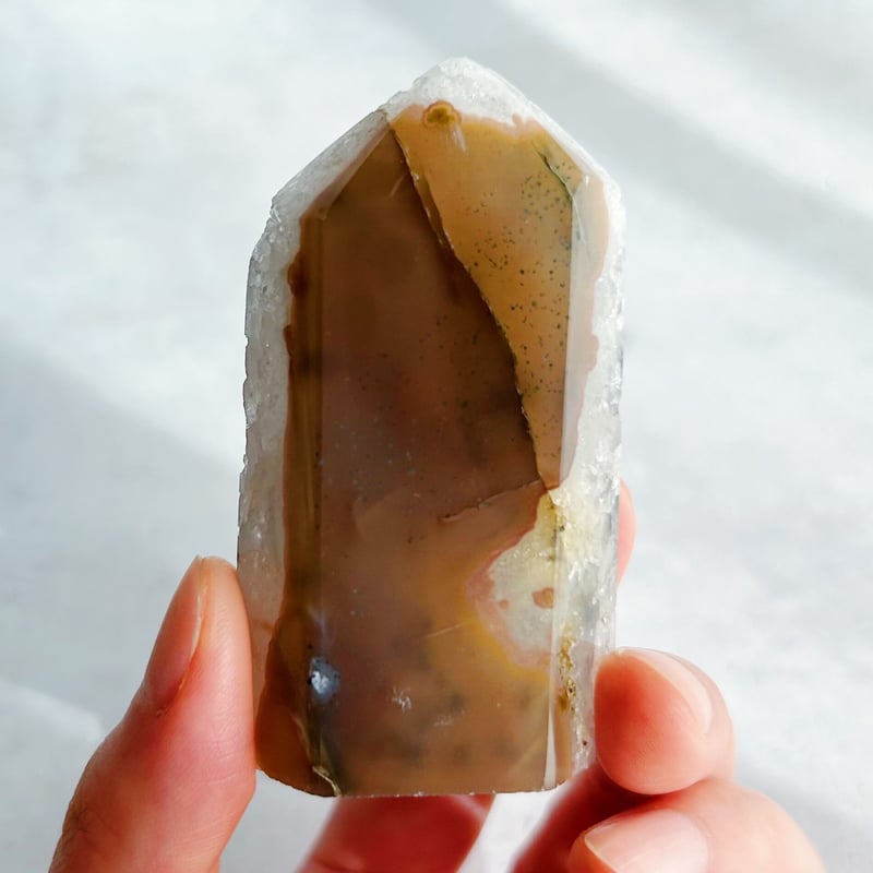シュガードゥルージーアゲート タワー | NEROLI CRYSTAL シュガードゥルージーアゲート タワー | NEROLI CRYSTAL