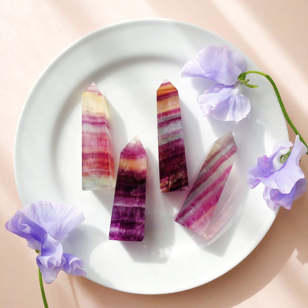 レインボーフローライト タワー(B) | NEROLI CRYSTAL