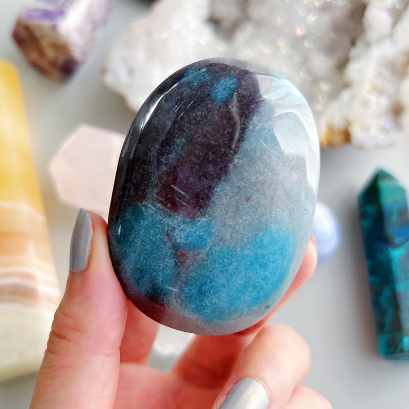 インド産 アナンダライト 水晶 クリスタル レインボークォーツ 原石