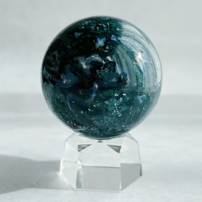 モスアゲート スフィア A モスアゲート スフィア(A) | NEROLI CRYSTAL