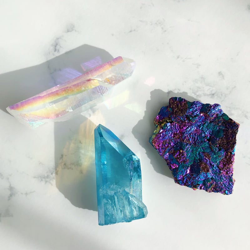 チタニウムオーラクォーツ(A) | NEROLI CRYSTAL