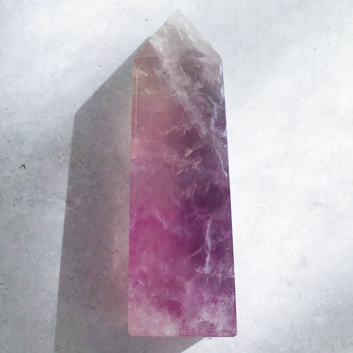 レインボーフローライト タワー(A) | NEROLI CRYSTAL レインボーフローライト タワー(A) | NEROLI CRYSTAL