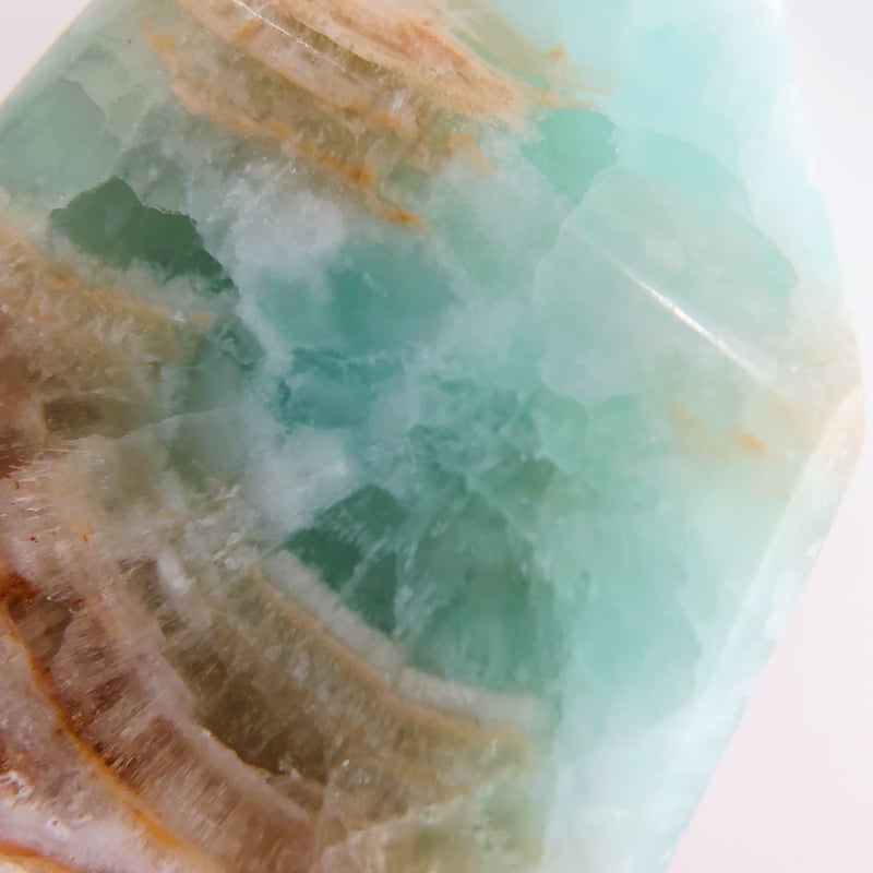 カリビアンカルサイト カリビアンブルーカルサイト 原石01◇ Caribbian Blue Calcite