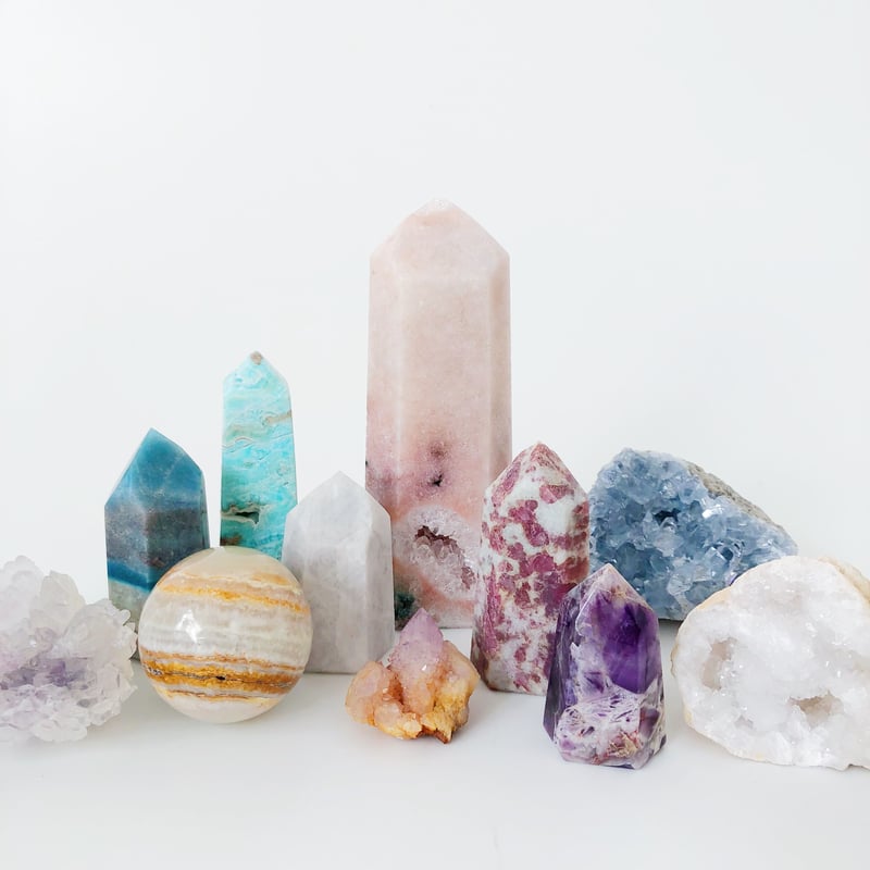 カリビアンカルサイト カリビアンカルサイト ポイント | ポイント | Crystals by Purely