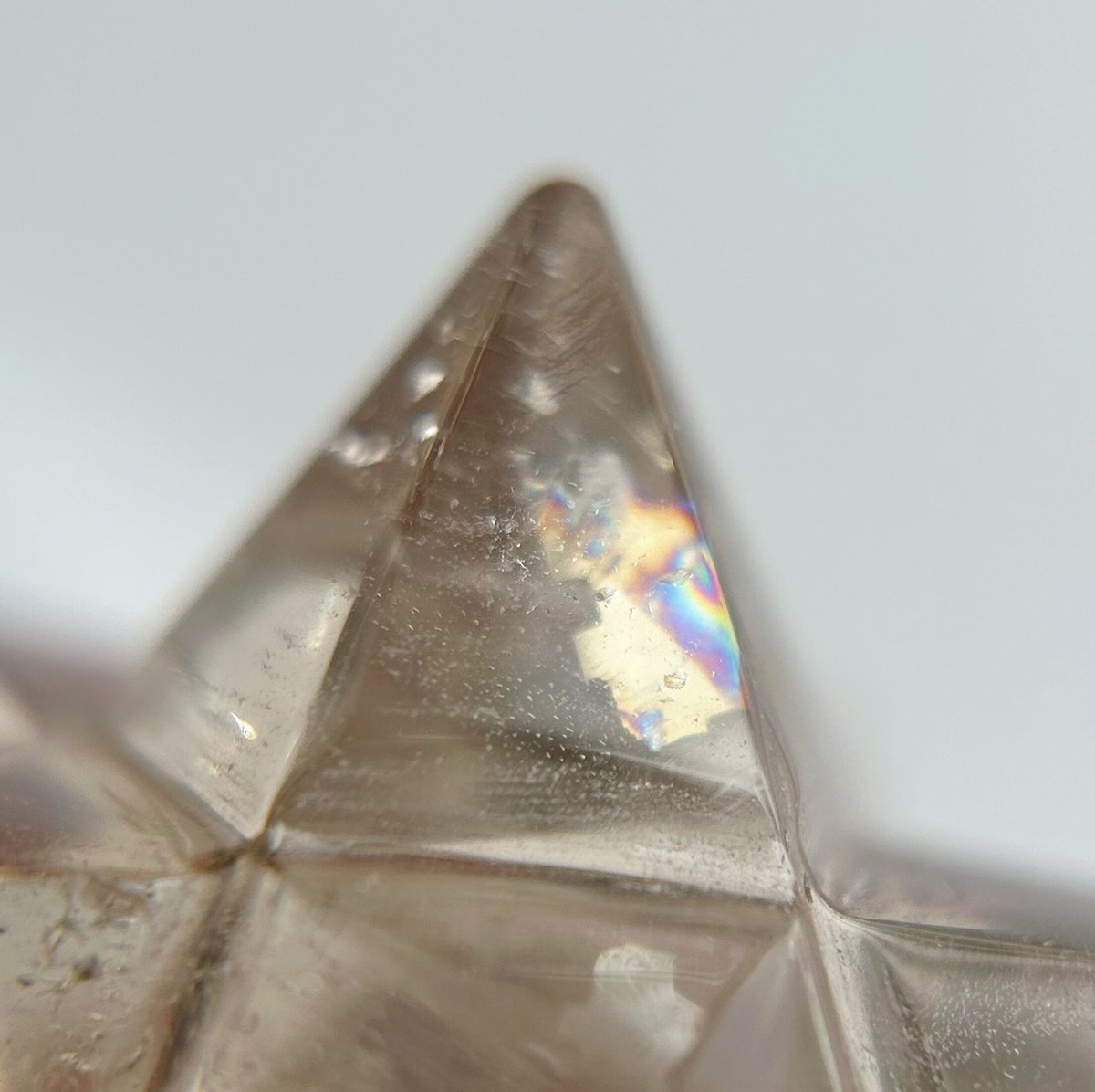 虹入り】スモーキーシトリン アステロイド(B) | NEROLI CRYSTAL