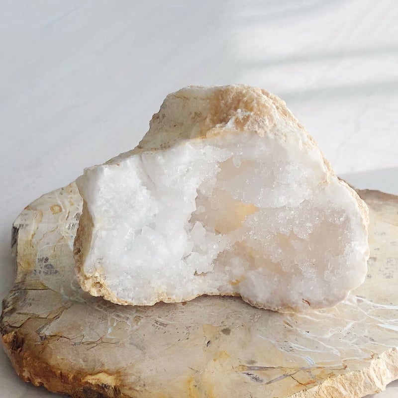 水晶 ジオード 瑪瑙 鑑賞石 原石 水晶ジオード(A) | NEROLI CRYSTAL