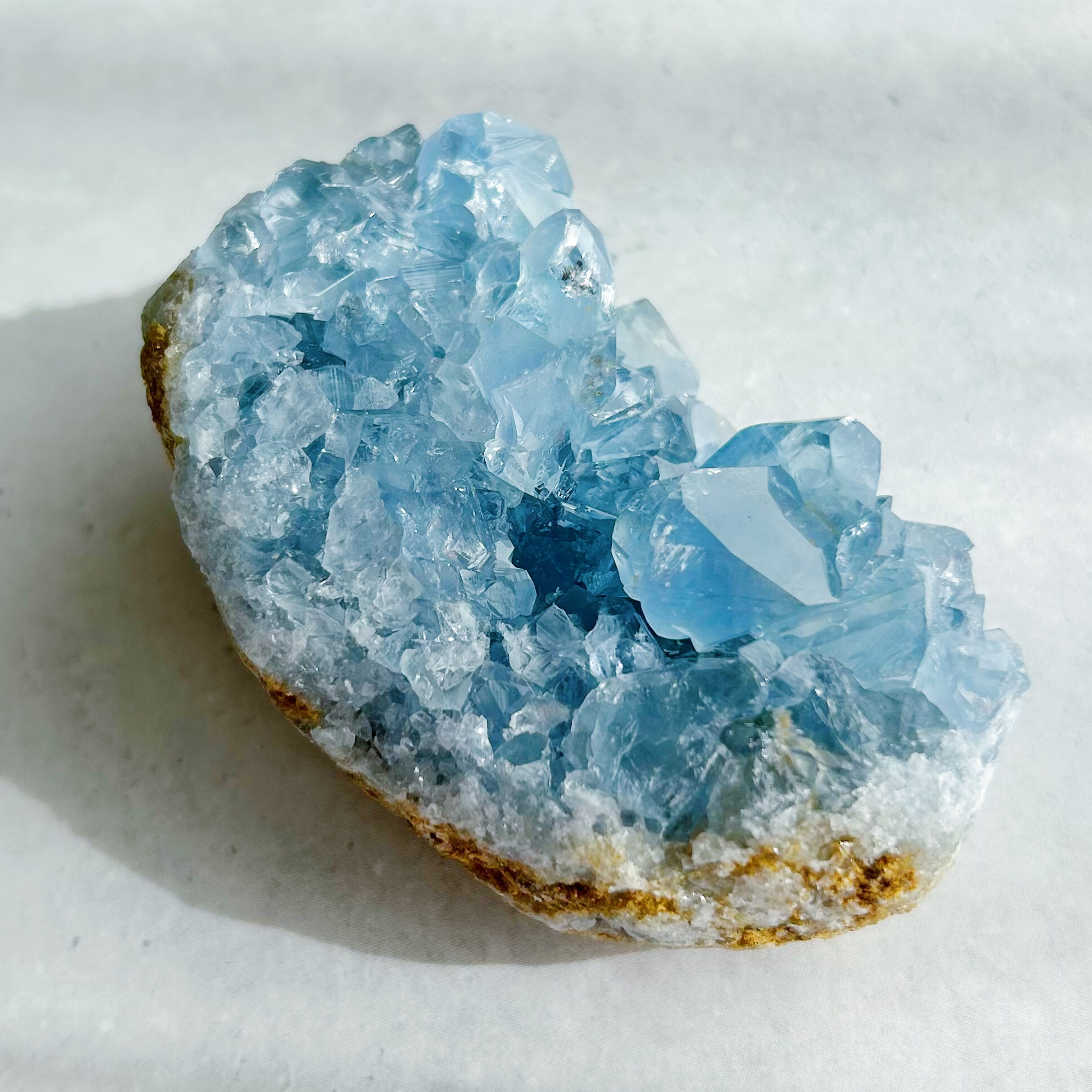 セレスタイト　原石　虹入　天然石　特大♡ キラキラつやつや 虹入り】セレスタイト原石(1) | NEROLI CRYSTAL