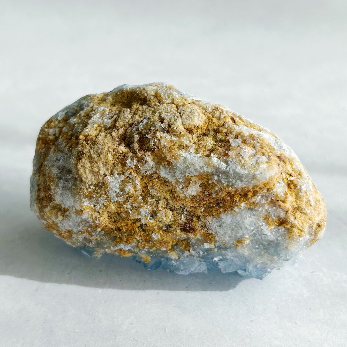 セレスタイト　原石　虹入　天然石　特大♡ キラキラつやつや セレスタイト 原石 虹入 天然石 特大♡ キラキラつやつや