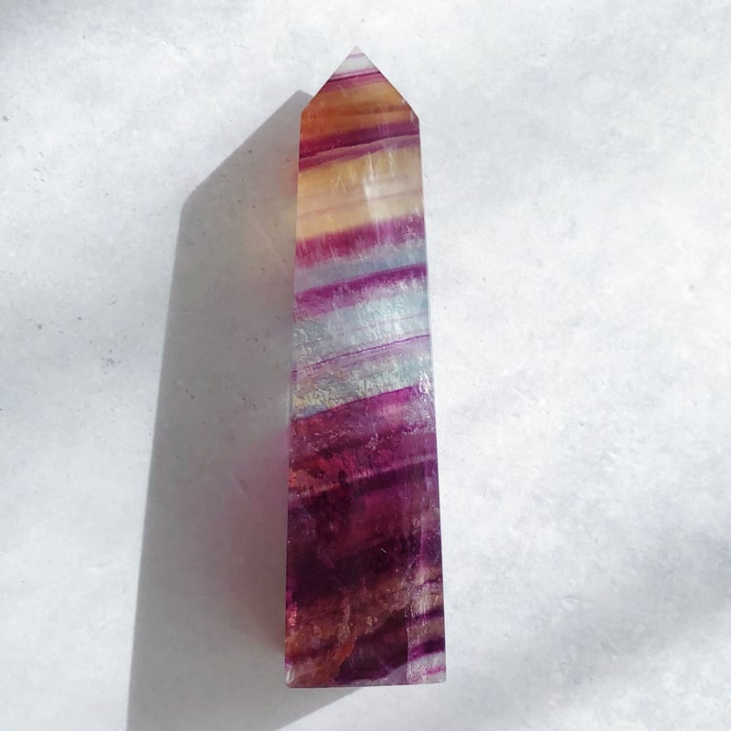レインボーフローライト タワー(B) | NEROLI CRYSTAL