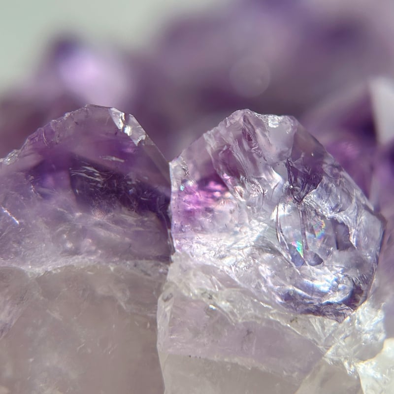 虹入り】アメシスト&アゲート ジオードタワー(A) | NEROLI CRYSTAL