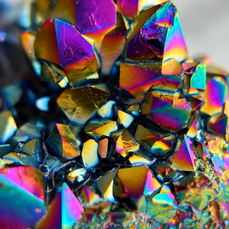 チタニウムオーラアメシスト クラスター(A) | NEROLI CRYSTAL