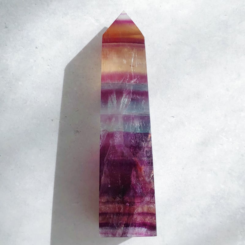 レインボーフローライト タワー(B) | NEROLI CRYSTAL