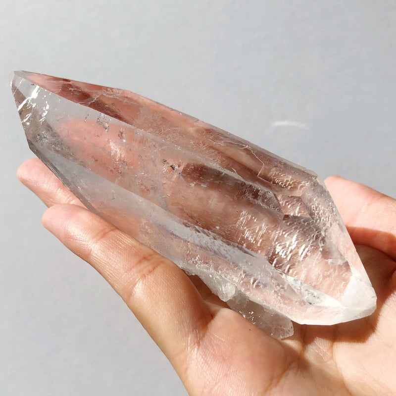 虹入り】ダブルターミネーテッド クリアクォーツ | NEROLI CRYSTAL