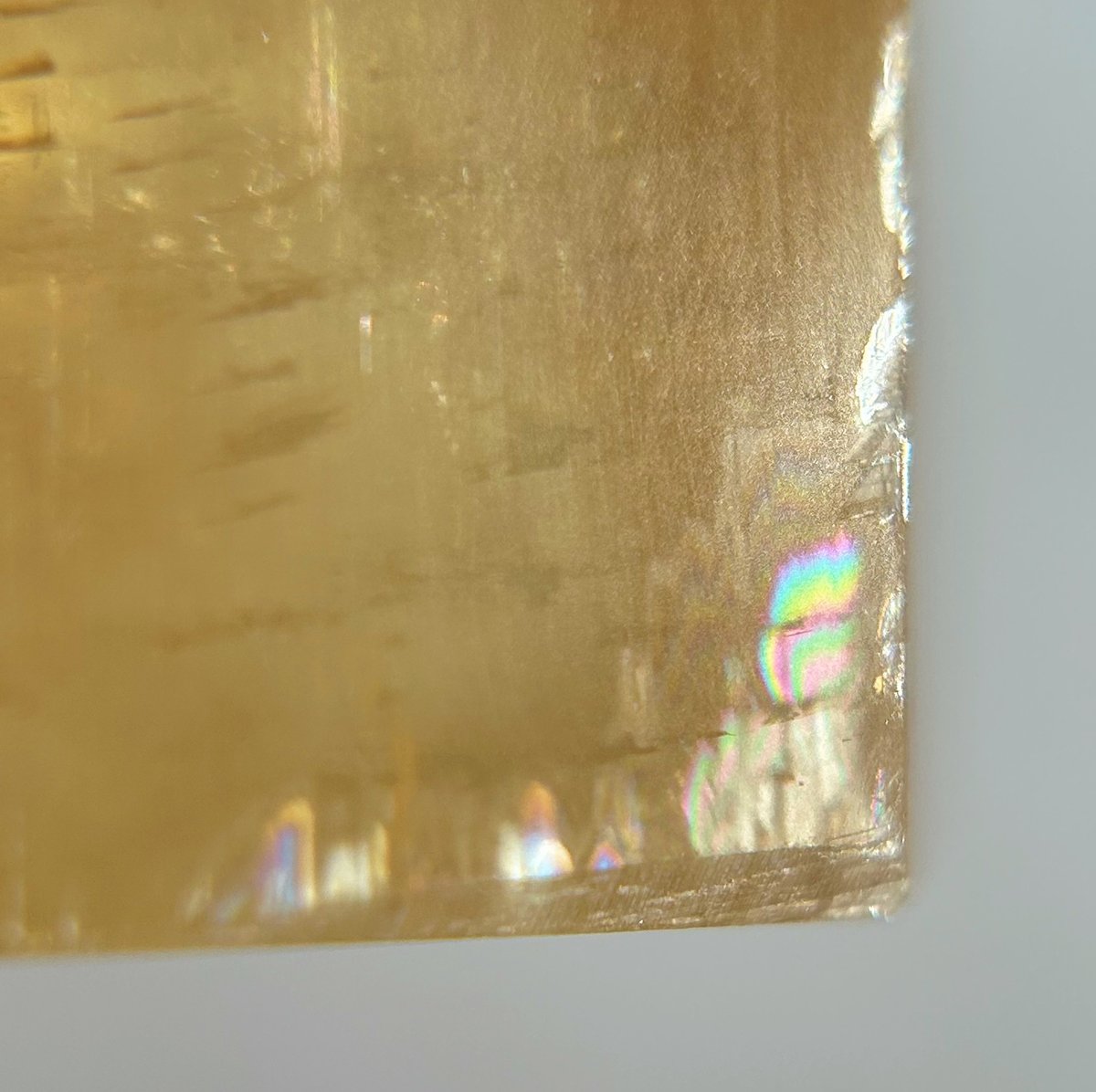 虹入り】ゴールデンカルサイト/ハニーカルサイト | NEROLI CRYSTAL