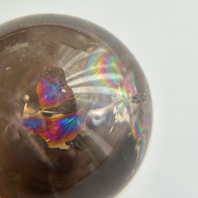 スモーキーアイリスクォーツ スフィア(B) | NEROLI CRYSTAL スモーキーアイリスクォーツ スフィア(B) | NEROLI CRYSTAL