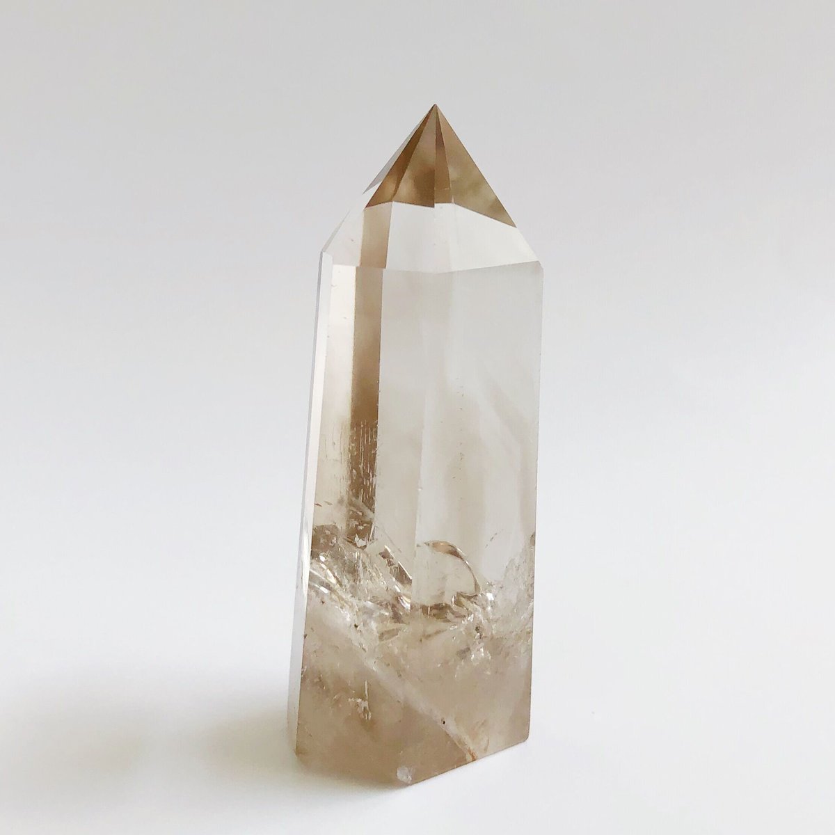 aki スモーキークォーツ タワー 虹入り】スモーキークォーツ タワー | NEROLI CRYSTAL