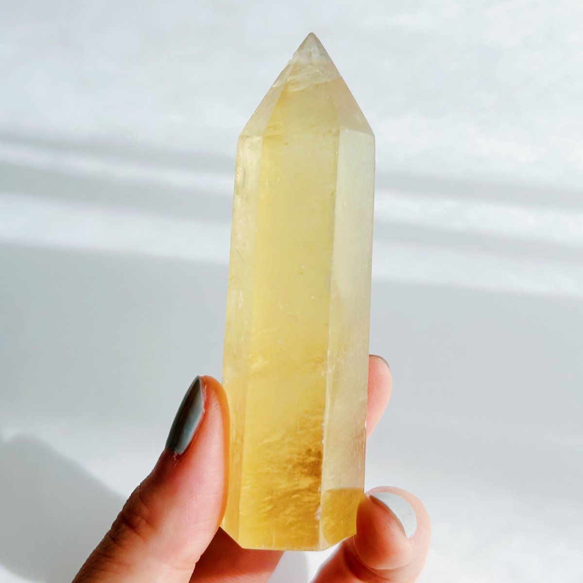 虹入り】ゴールデンカルサイト/ハニーカルサイト | NEROLI CRYSTAL