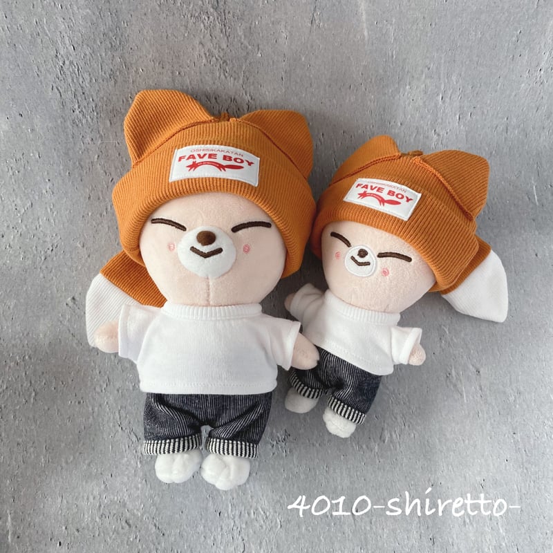 SKZOO対応きつねさんニット帽【ぬいぐるみ帽子・ぬいぐるみ用 SKZOO対応きつねさんニット帽【ぬいぐるみ帽子・ぬいぐるみ用