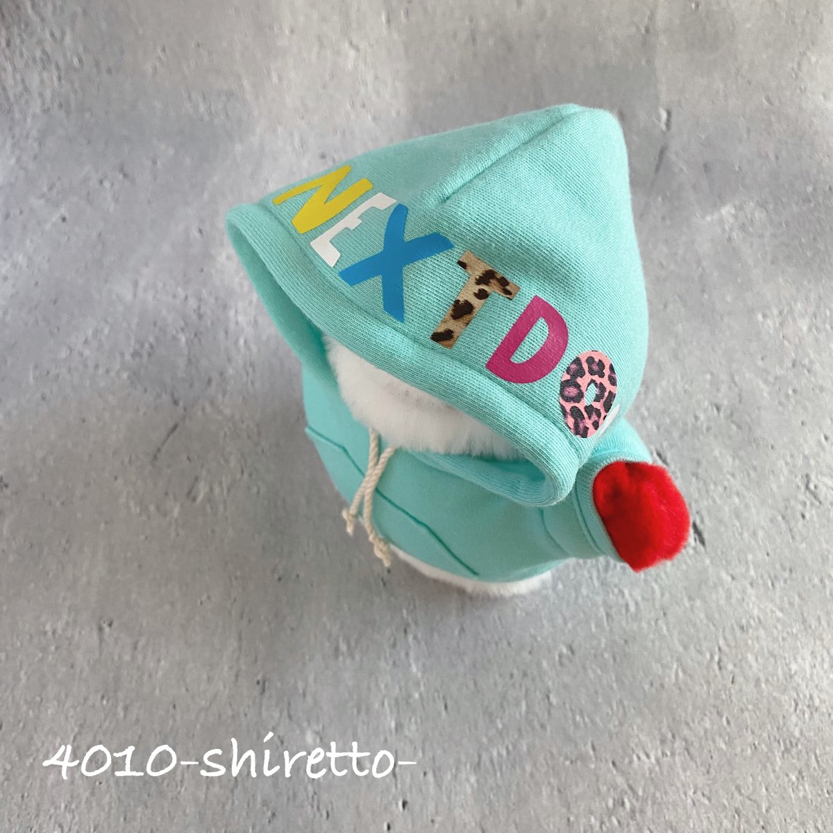 BBNEXDO用 O&Oフーディ【ぬい服・ぬいぐるみ用】プネクド服 | 4010